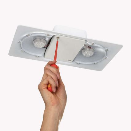 Philips 31605/11/16 - LED-kattovalaisin INSTYLE MAGNA 2xLED/7,5W/230V