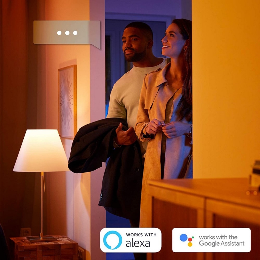 Philips - LED Himmennysvalo Hue BEING LED/27W/230V + Kauko-ohjaus