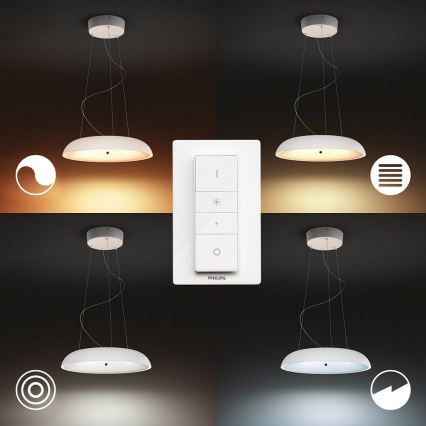 Philips - Hue AMAZE himmennettävä LED-riippuvalaisin johdolla LED/39W/230V + kaukosäädin