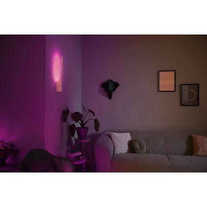 Philips - LED RGBW Himennettävä seinävalaisin Hue LIANE White And Color Ambiance LED/12W/230V