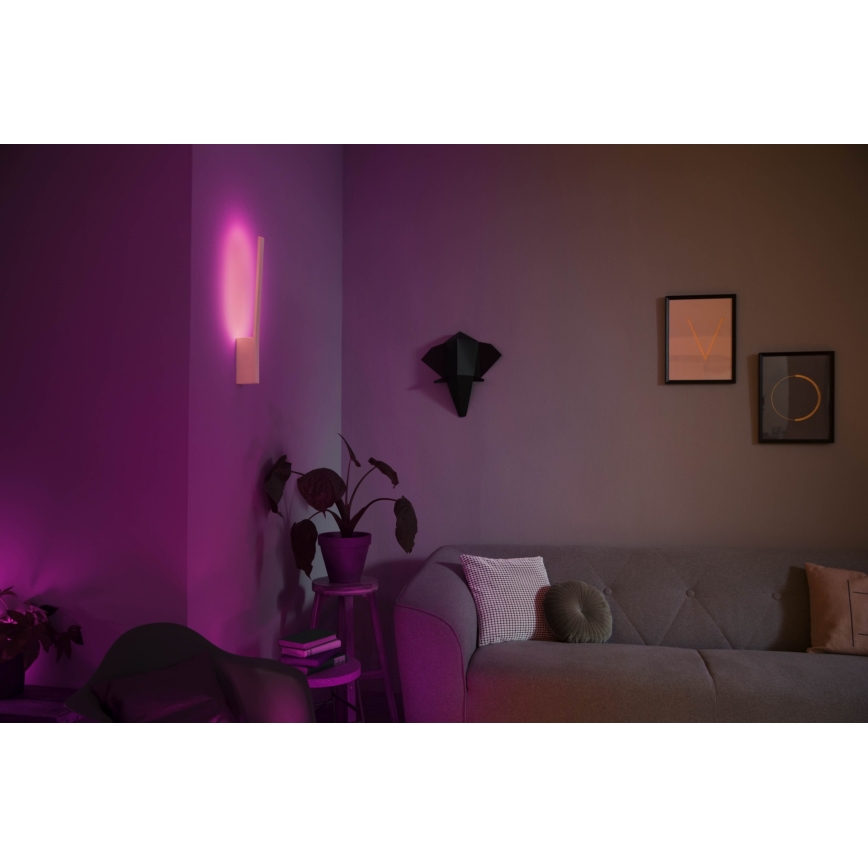 Philips - LED RGBW Himennettävä seinävalaisin Hue LIANE White And Color Ambiance LED/12W/230V