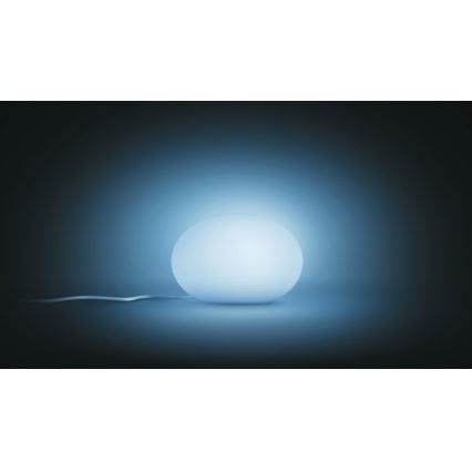 Philips - LED RGB Himmennettävä pöytälamppu Hue FLOURISH Valkoinen ja väri Ambience 1xE27/9,5W/230V