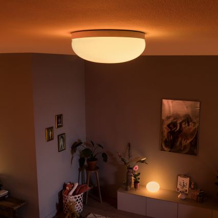 Philips - LED RGBW himmennettävä kattovalaisin Hue FLOURISH White And Color Ambiance LED/32W/230V