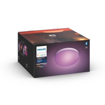 Philips - LED RGBW himmennettävä kattovalaisin Hue FLOURISH White And Color Ambiance LED/32W/230V