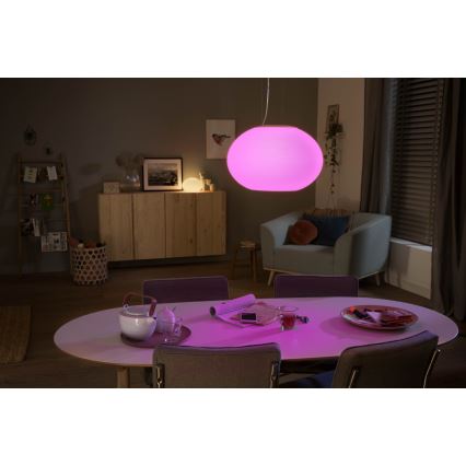 Philips - LED RGBW himmennettävä kattokruunu Hue FLOURISH LED/39W/230V