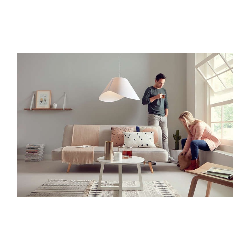 Philips - Riippukattovalaisin E27/60W/230V