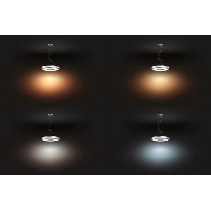 Philips - Hue BEING himmennettävä LED-riippuvalaisin johdolla LED/39W/230V + kaukosäädin