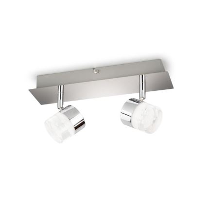 Philips 50147/11/P1 - LED-kohdevalaisin FLOAT 2xLED/4,5W/230V