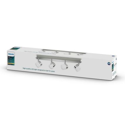 Philips 50149/11/P1 - LED-kohdevalaisin FLOAT 4xLED/4,5W/230V