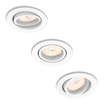 Philips 50393/31/PN - 3 kpl uppovalaisinta DONEGAL 1xGU10/5,5W/230V