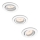 Philips 50393/31/PN - 3 kpl uppovalaisinta DONEGAL 1xGU10/5,5W/230V