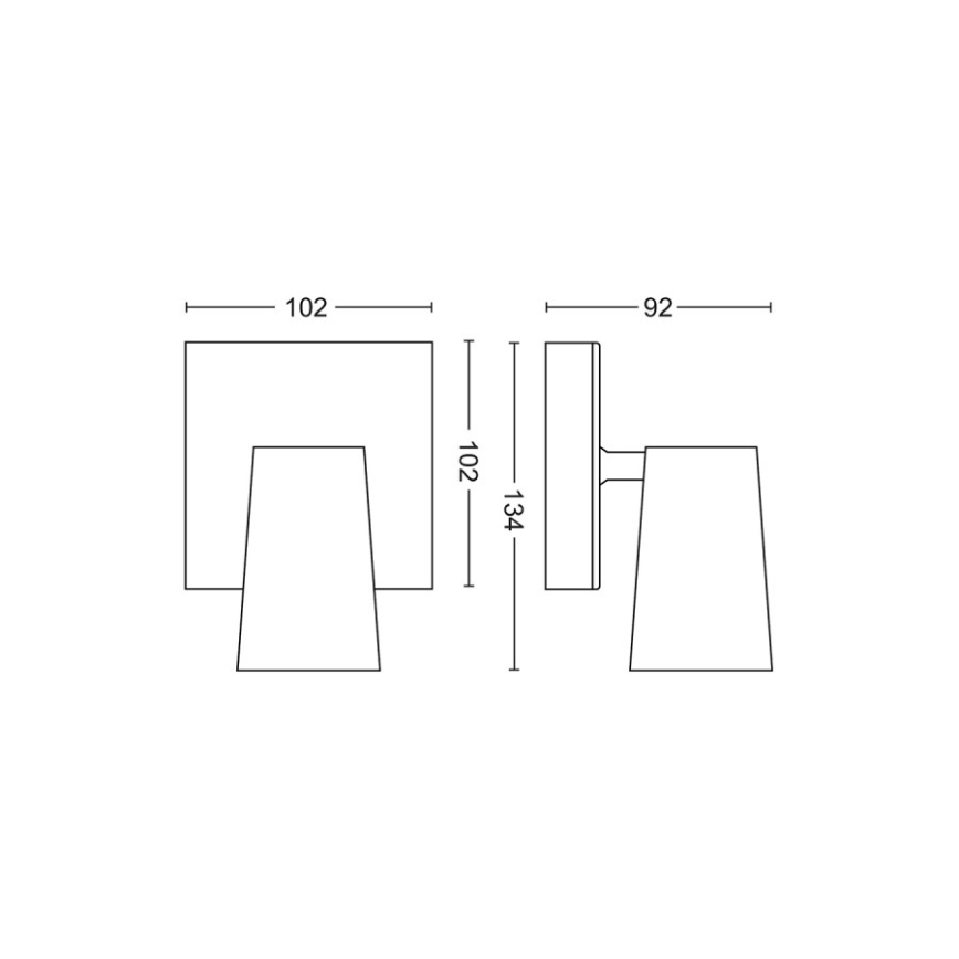 Philips - Kohdevalo 1xGU10/5,5W/230V