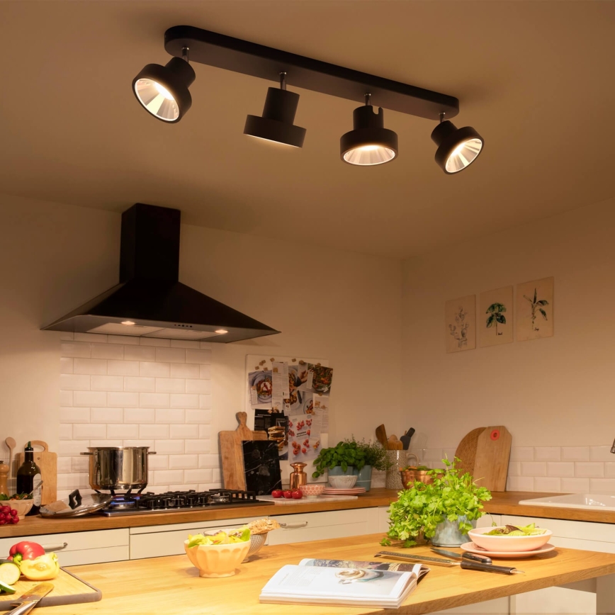 Philips 50604/30/P0 - LED-kohdevalaisin BUKKO 4xLED/4,3W/230V