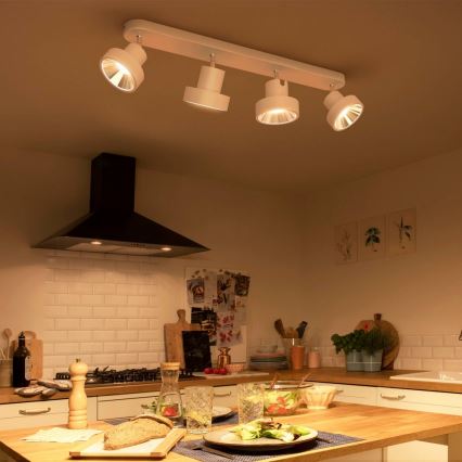 Philips 50604/31/P0 - LED-kohdevalaisin BUKKO 4xLED/4,3W/230V