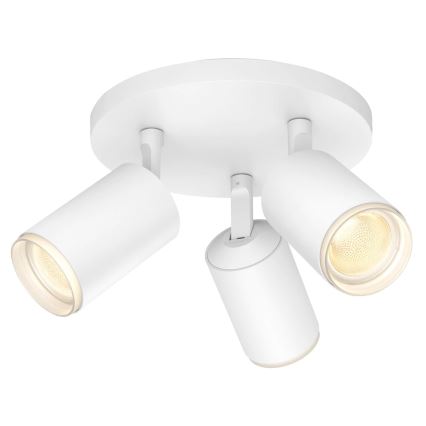 Philips - LED RGBW Himmennettävä kohdevalo Hue FUGATO 3xGU10/5,7W/230V