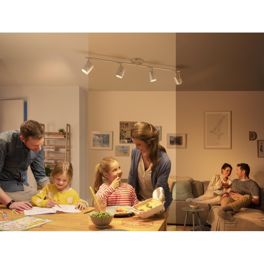 Philips 50664/14/P0 - LED-kohdevalaisin BYRE 4xLED/4,3W/230V 2200/2500/2700K