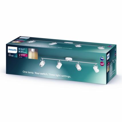 Philips - LED-kohdevalaisin 4xLED/4,3W/230V 2200/2500/2700K