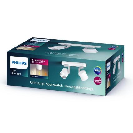Philips - Himmennettävä LED-kohdevalo 2xLED/4.5W/230V