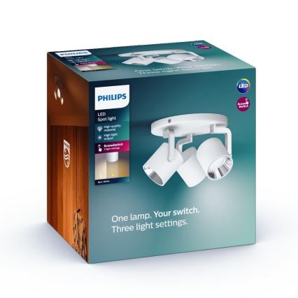 Philips - Himmennettävä LED-kohdevalo 3xLED/4.5W/230V