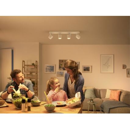 Philips - Himmennettävä LED-kohdevalo 4xLED/4.5W/230V