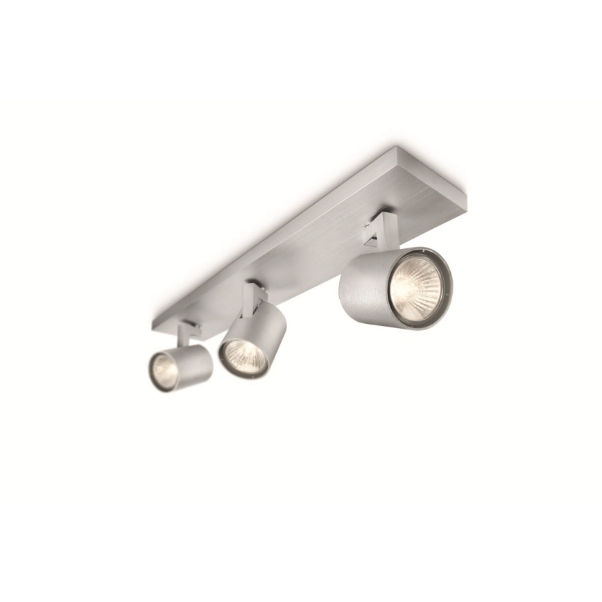 Philips - LED RGBW himmennettävä kohdevalaisin 3xGU10/4,8W/230V mattakromi + kaukosäädin