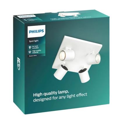 Philips - Kohdevalaisin 4xGU10/20W/230V