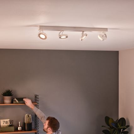 Philips - Himmennettävä kohdevalo 4xLED/4,5W