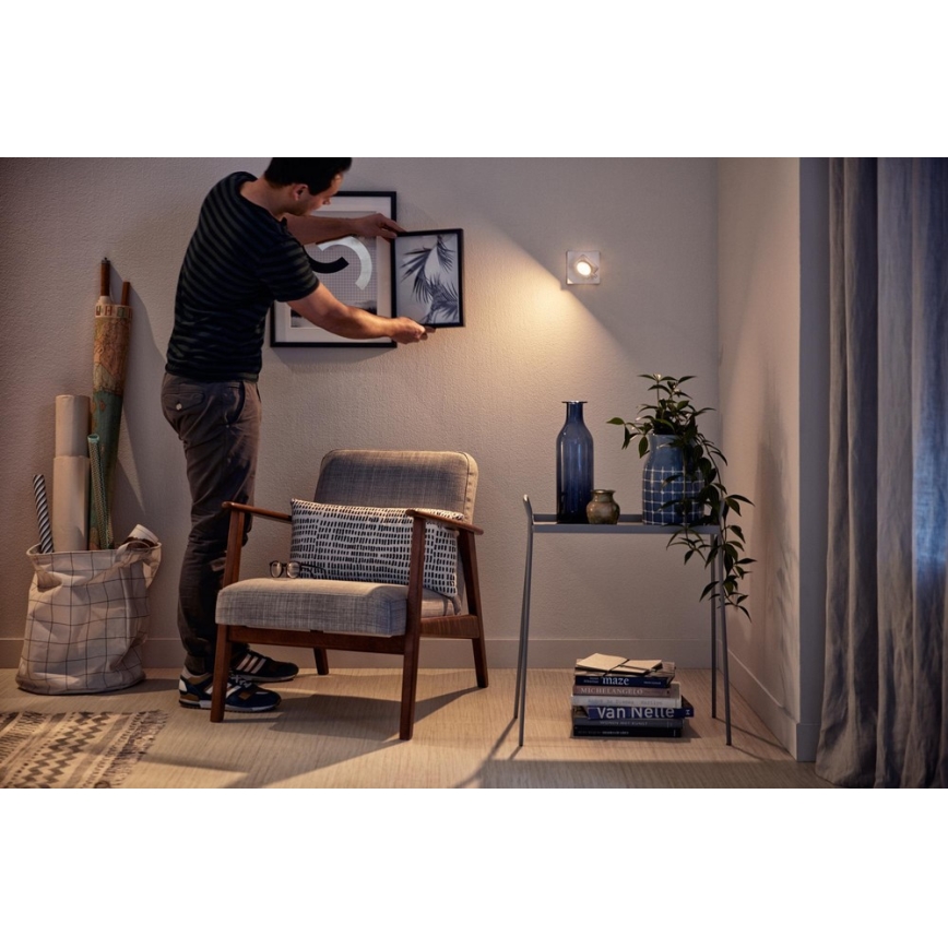 Philips 53190/48/P0 - LED-kohdevalaisin MYLIVING MILLENNIUM LED/4,5W/230V