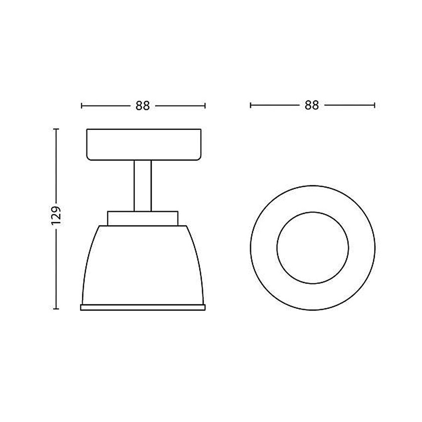 Philips - LED-spottivalaisin LED/4W/230V