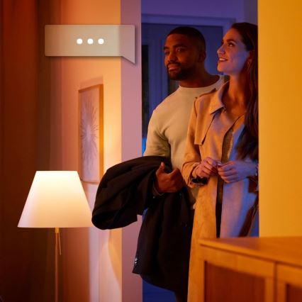 Philips - LED himmennettävä Hue PILLAR valaisin 2xGU10/5W/230V + kaukosäädin