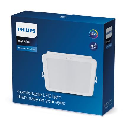 Philips - LED-upotettava alasvalo LED/17W/230V 3000K
