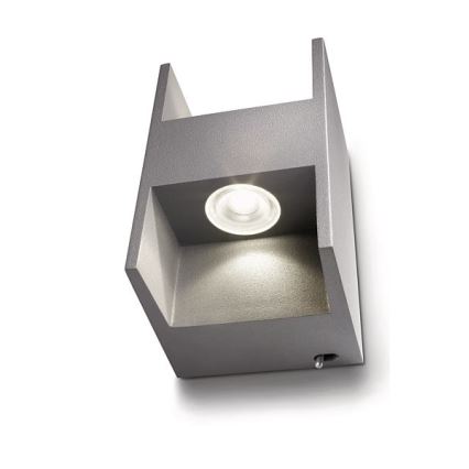 Philips 69087/87/16 - LED-seinävalaisin MYLIVING METRIC 2xLED/2,5W/230V