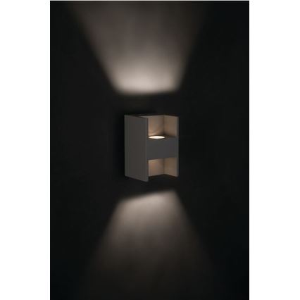 Philips 69087/87/16 - LED-seinävalaisin MYLIVING METRIC 2xLED/2,5W/230V