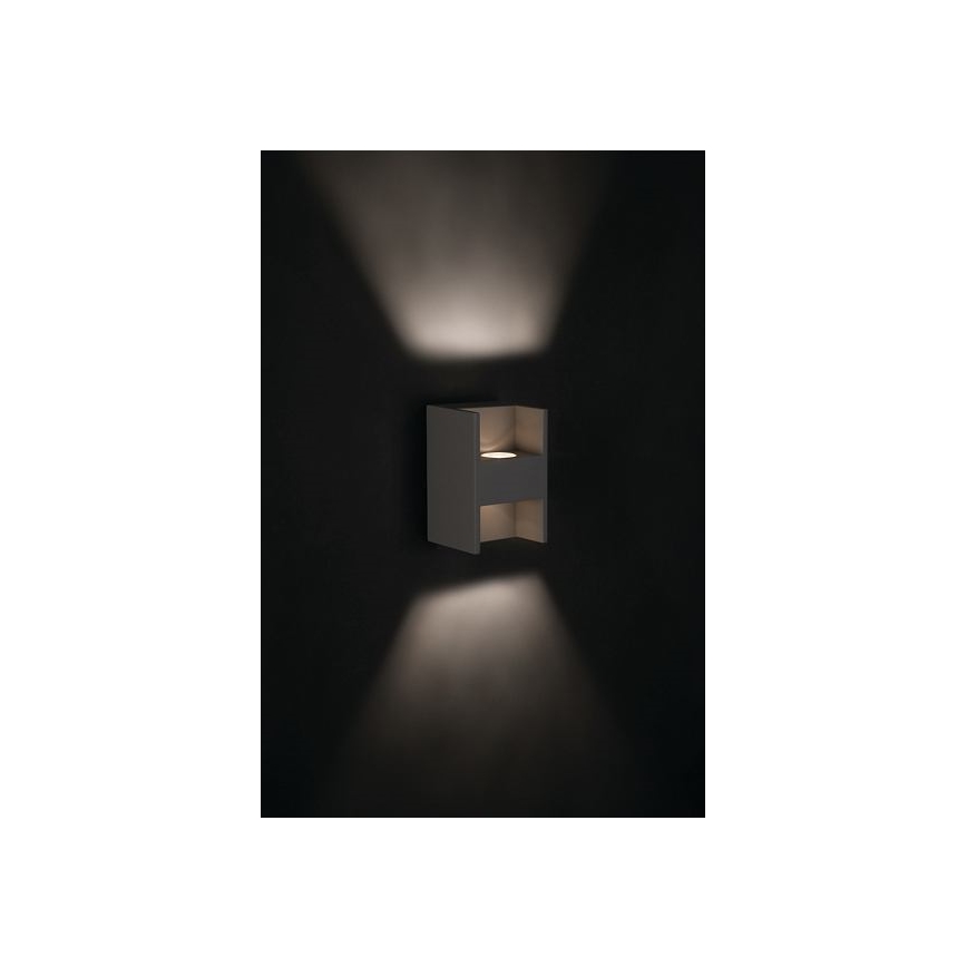 Philips 69087/87/16 - LED-seinävalaisin MYLIVING METRIC 2xLED/2,5W/230V