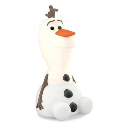 Philips 71768/08/16 - LED Lastenlamppu DISNEY FROZEN OLAF LED/0,3W/2xAAA lumiukko