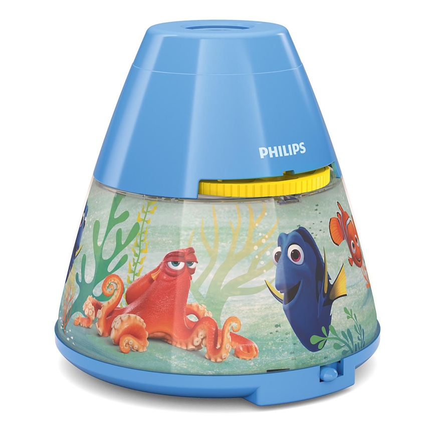 Philips 71769/90/16 - LED Lasten projektori DISNEY DORY LED/0,1W/3xAAA