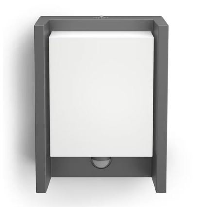 Philips - LED-ulkovalaisin anturilla ARBOUR LED/3,8W/230V 2700K IP44
