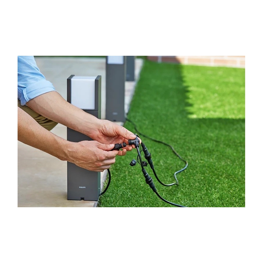 Philips - LED-ulkovalaisin LED/6W/12V 2700K IP44