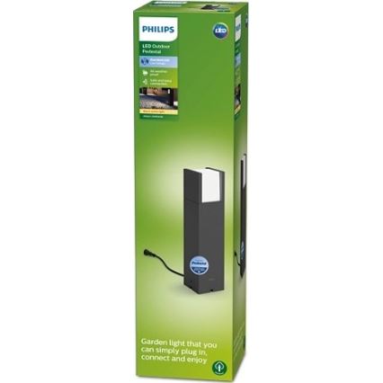 Philips - LED-ulkovalaisin LED/6W/12V 2700K IP44