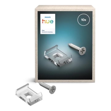 Philips - Asennuskiinnike LED-nauhalle FLUX 10 kpl