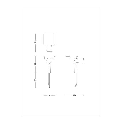 Philips - LED aurinkopaneelivalaisin ASHLYN LED/1,4W/3,7V 2600 mAh 2700K IP44