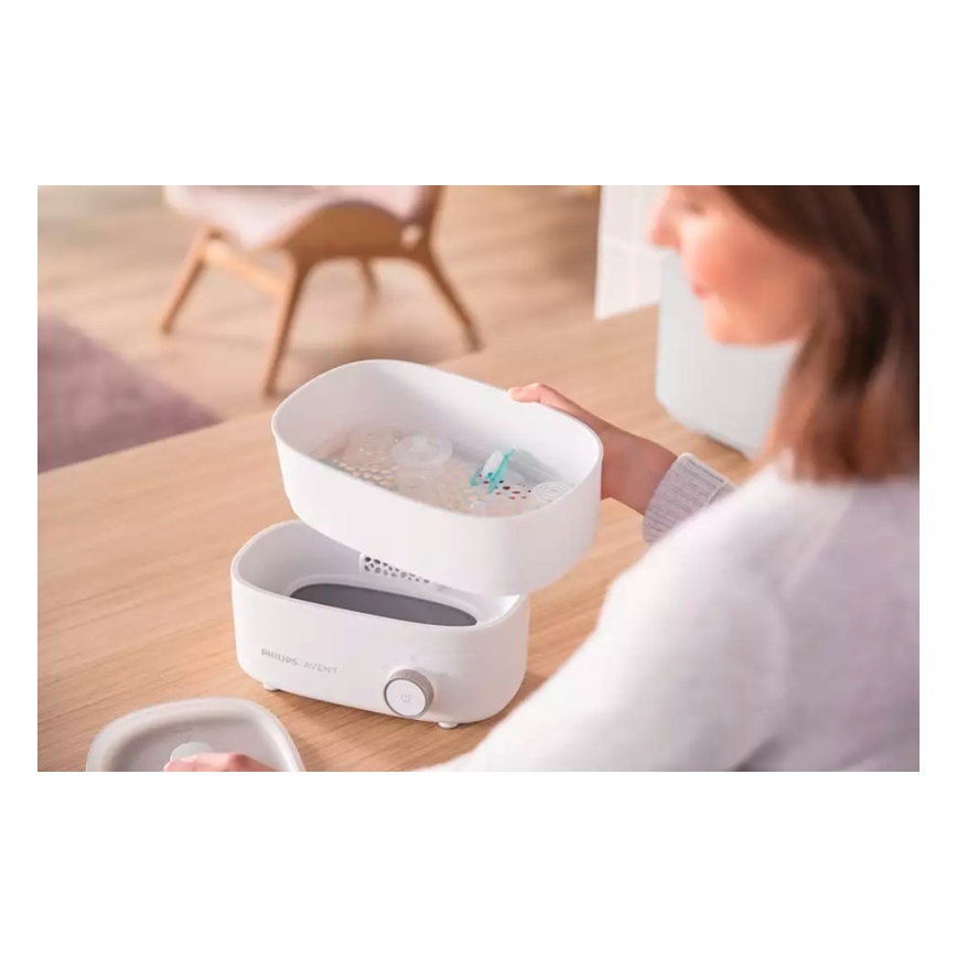 Philips Avent - Sähköinen höyrysterilointilaite PREMIUM 3in1