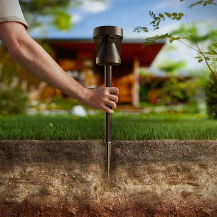 Philips - LED aurinkokäyttöinen lamppu AVERY LED/1,8W/3,7V 2600 mAh 2700K IP44