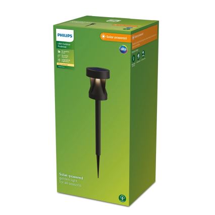Philips - LED aurinkokäyttöinen lamppu AVERY LED/1,8W/3,7V 2600 mAh 2700K IP44