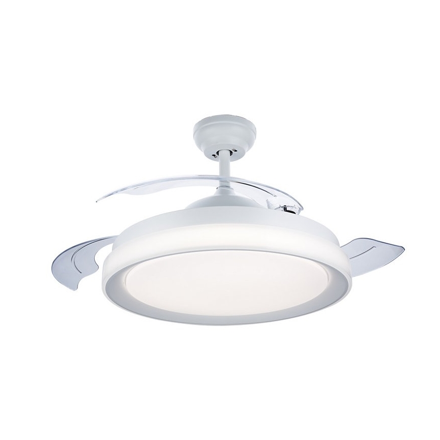 Philips - LED-kattotuuletin LED/35W/230V 5500/4000/2700K valkoinen + kaukosäädin
