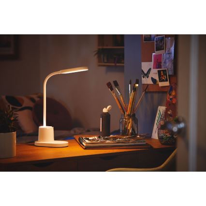 Philips - LED himmennettävä kosketuspöytävalaisin BUCKET LED/7W/5V 1800 mAh 3000/4000/5700K CRI 90