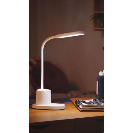 Philips - LED himmennettävä kosketuspöytävalaisin BUCKET LED/7W/5V 1800 mAh 3000/4000/5700K CRI 90