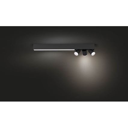 Philips - LED RGBW himmennettävä kohdevalaisin LED/25W/230V + 3xGU10/5,7W