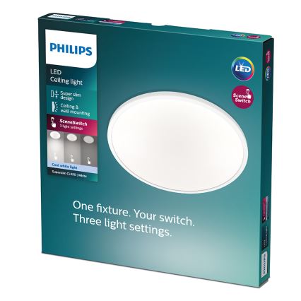 Philips - Himmennettävä LED-kattovalaisin LED/15W/230V 4000K
