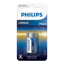 Philips CR123A/01B - Litiumkenno CR123A MINICELLS 3V 1600mAh